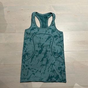 Lululemon green swiftly tech racerback tank